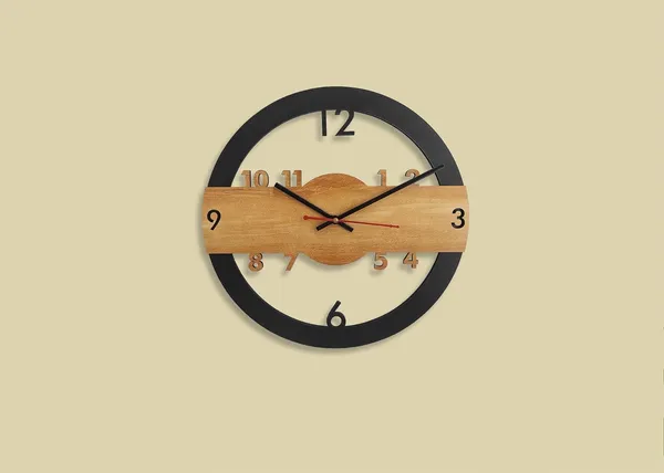 Stone_Gray_White_Heaven_In_Home_Decorative_Wooden_12_Inch_Big_NumberMovement_Wall_Clock_(355_Ivory_Number)