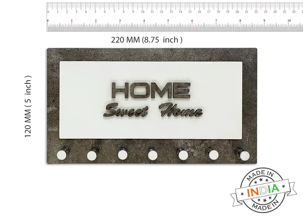 Gray_White_Heaven_Heavy_Duty_Self_Adhesive_Decorative_Sticky_Home_Sweet_Home_Wooden_Key_Holder