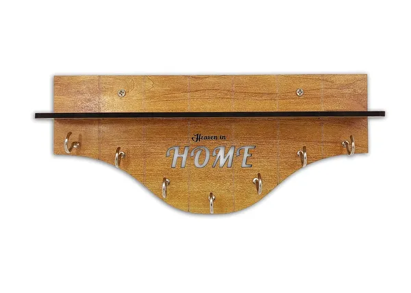 Decorative_Wooden_Keyholder_With_7_Keys_Hooks