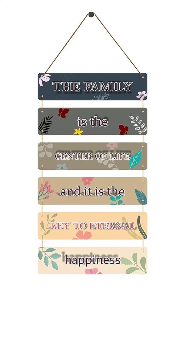 Grey_Heaven_In_Home_5508_Uv_Printed_Motivational_Quote_For_All_Wall_Mount_24X12_Inch_(5508_The_Family)
