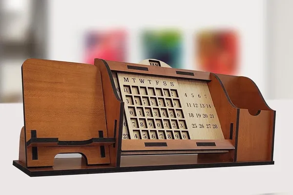 Ivory_Heaven_In_Home__Table_Top_Life_Time_Calander_With_Mobile_Holder_And_Pen,_V_Card_Holder_29_Cm