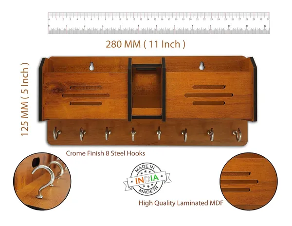 Cherry__Wooden_Key_Holder_With_Storage_Box
