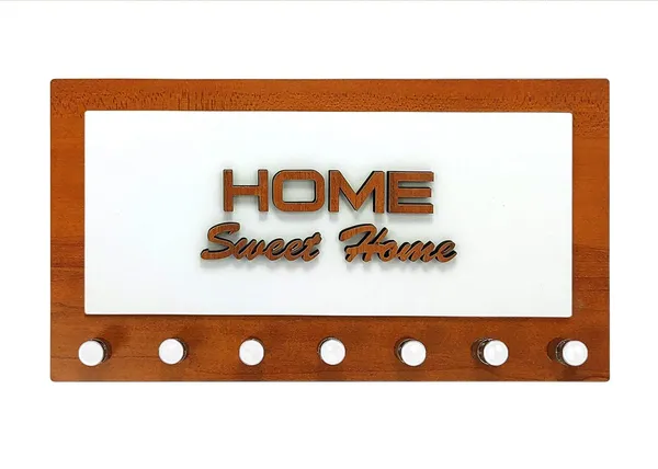 Cherry_Heavy_Duty_Self_Adhesive_Decorative_Home_Sweet_Home_Wooden_Key_Holder