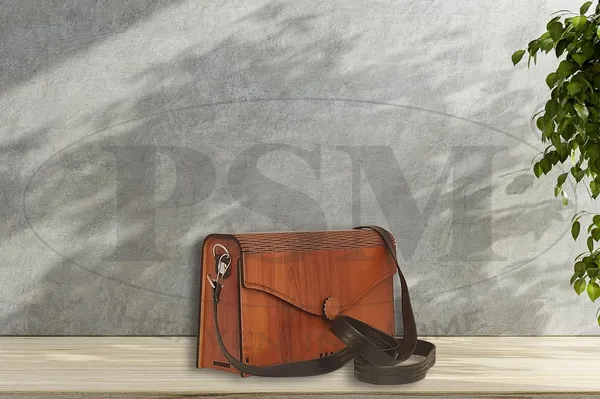 Brown_Wooden_Clutch_Purse;_Made_From_Different_Wood_Grains.
