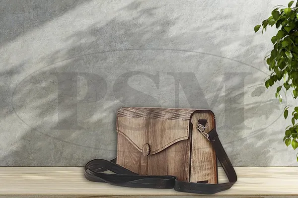 Silver_Wooden_Ladies_Purse(Clutch)_Made_From_Different_Wood_Grains