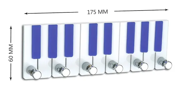 Blue_Piano_Decorative_Sticky_Key_Holder