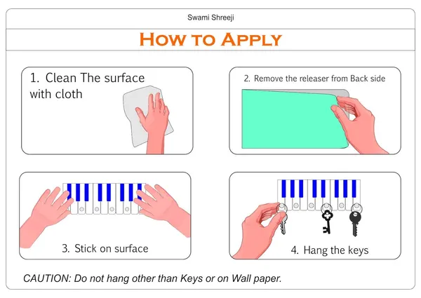 Blue_Piano_Decorative_Sticky_Key_Holder