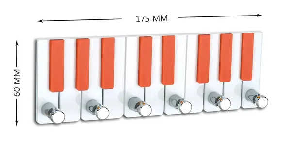 Orange_Piano_Heavy_Duty_Adhesive_Decorative_Sticky_Key_Holder_(Orange)