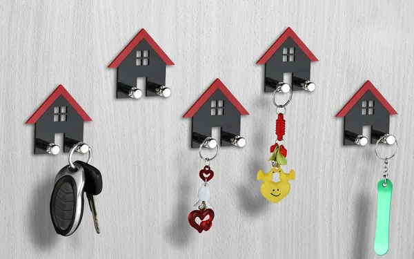 Pack_Of_5-_Black_Heavy_Duty_Adhesive_Decorative_Sticky_Key_Holder