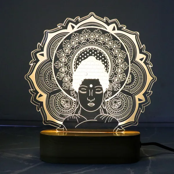 Warm_White_3D_Illusion_Buddha_Acrylic_Table_lamp_Home_Decor_Light_Warm_White_Light_with_Wooden_Base