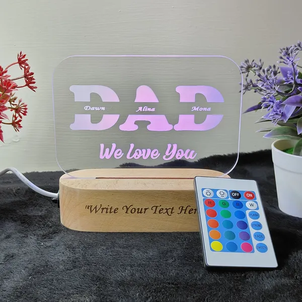 Personalized_My_Dad_Night_Light_-,_Father's_Day_Gifts,_Custom_Acrylic,_Name_Light,_Gifts_from_Daughter,_Father_Birthday,_Best_Dad_Ever_Multicolor_with_Remote