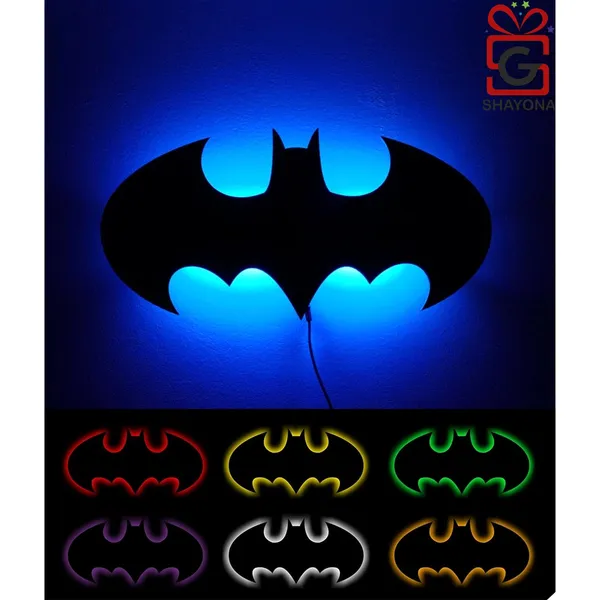 Multicolor_6_Colors_LED_Wall_Lamp_with_Remote_Control,_Comic_Lover,_Bat_Cave,_Night_Lamp,_for_Gift,_Kids_Room,_Gaming_Setup,_Gaming_Room,_Man_Cave