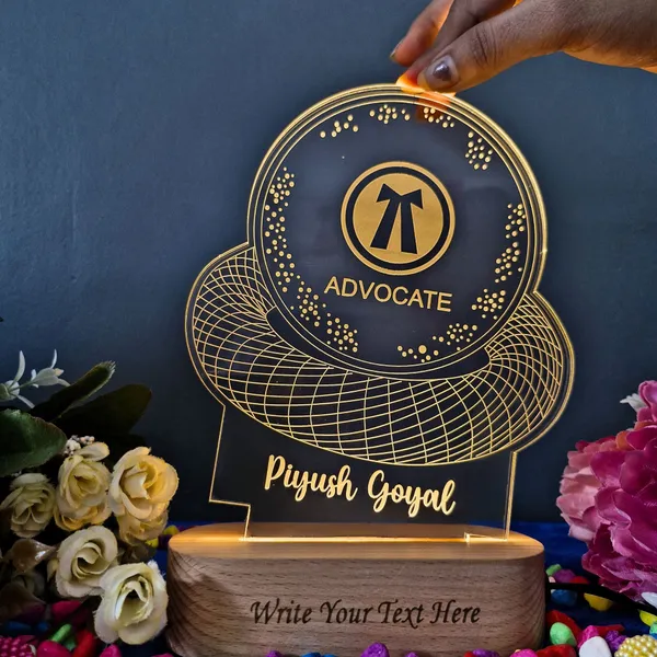 Warm_white_Personalized_Advocate_Logo_with_Customized_Name_and_Degree_Table_Led_lamp_Gift_for_Lawyers,_Law_Students_Wooden_Base