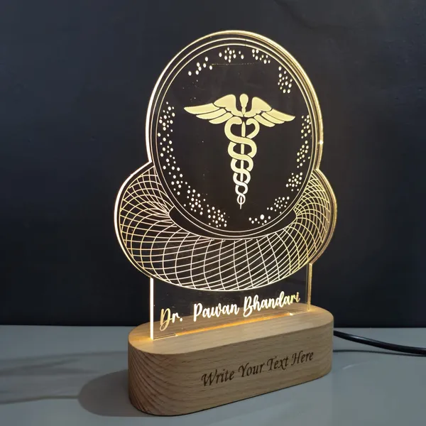 Warm_White_Personalized_Customized_Doctor_Name_and_Hospital_Name_Engraving_on_Wooden_Base_table_Desktop_Led_Lamp