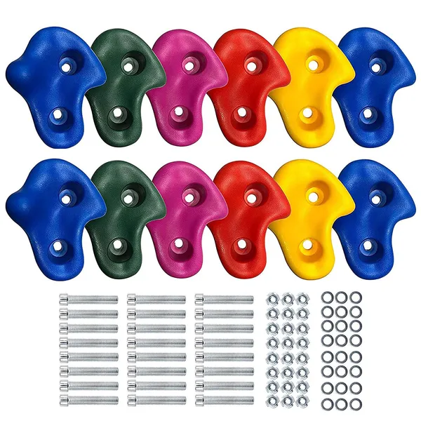 Rock_Climbing_Holds_|_Colorful_12_Pieces_Textured_Grips