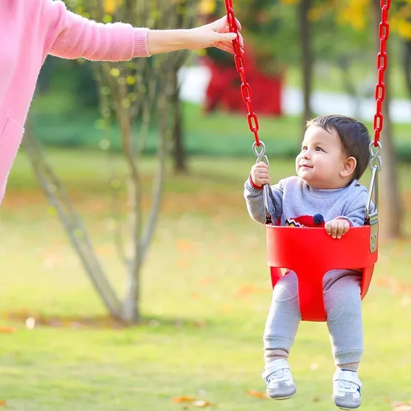 Yellow_Flexible_High_Back_Full_Bucket_Chair_Swing_For_Childrens,_Seat_Only