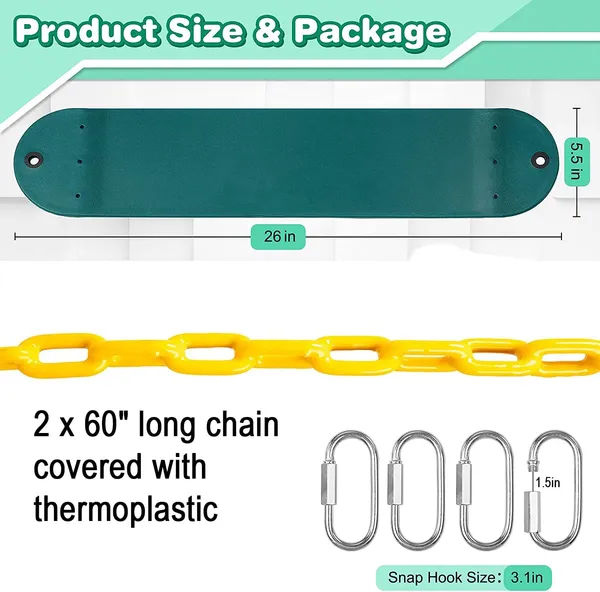 Yellow_Flexible_Swing_Seat_Set_For_Kids_&_Adults_Outdoor_Park_Garden_Tree_Backyard_With_Plastic_Coated_Chain,_Weight_Support_Upto_150Kg
