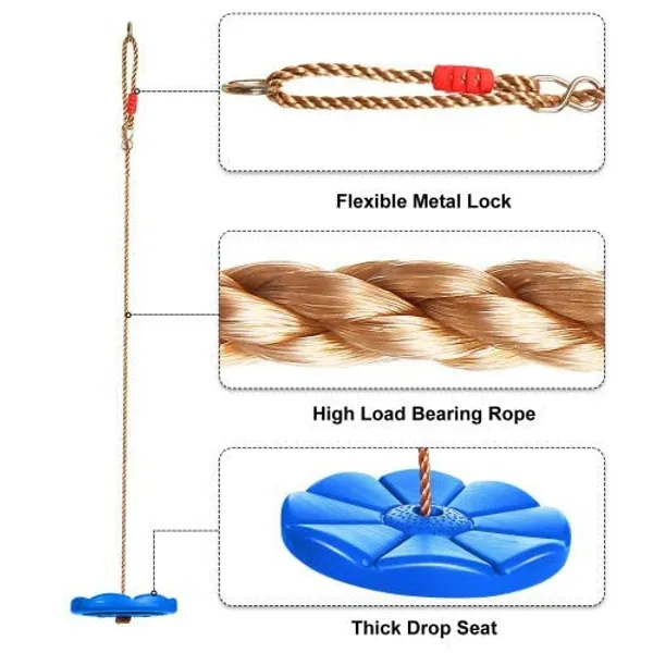 Blue_Plastic_Button_Monkey_Round_Disc_Rope_For_Kids_Children_Playground_Garden_Outdoor_Indoor_Play_Activity_With_Adjustable_Height