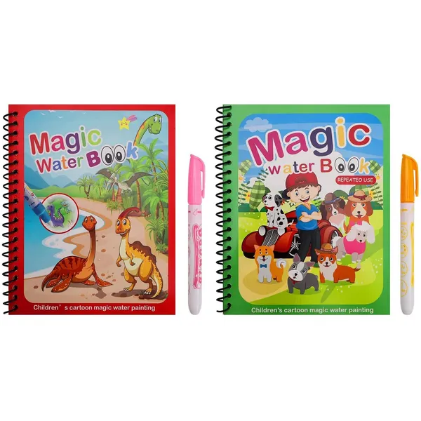 Multicolor_Quick_Dry_Re-Usable_Magic_Coloring_Water_Book_Doodle_With_Magic_Pen_Painting_Board_For_Children_Education_Drawing_Pad_(Random_Design)_(Pack_Of_2)