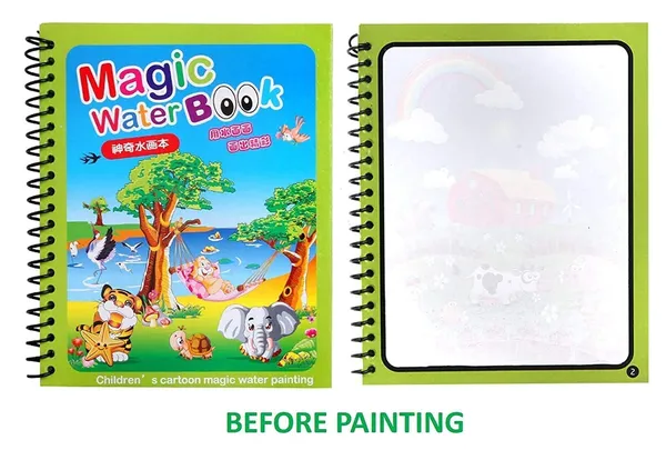 Multicolor_Quick_Dry_Re-Usable_Magic_Coloring_Water_Book_Doodle_With_Magic_Pen_Painting_Board_For_Children_Education_Drawing_Pad_(Random_Design)_(Pack_Of_5)