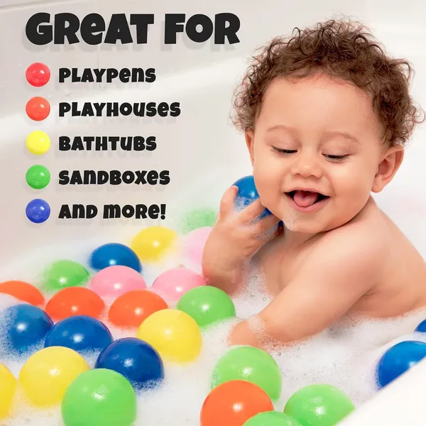 Multicolor_Soft_And_Child-Friendly_Play_Pool_Balls_11_Vibrant,_Engaging,_And_Easy-To-Hold_Plastic_Balls_Designed_For_Kids_With_Gentle_Edges,_Set_Of_75