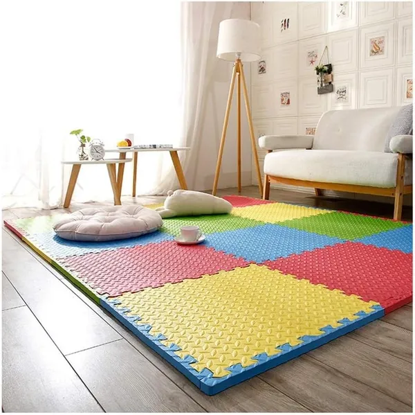 Pack_of_4_Multicolor_Thick_Interlocking_Padding_Kids_Play_Mat_Floor_Tiles_|_For_Exercise