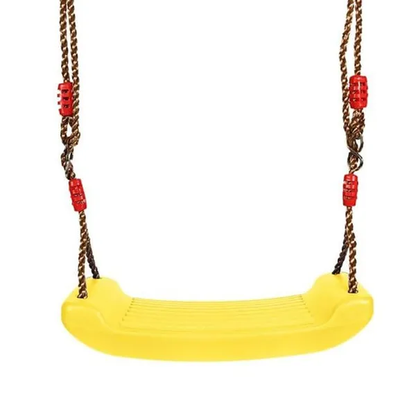 Yellow_Kids_Indoor_Outdoor_Plastic_Swing_Seat_With_Height_Adjustable_Rope_Strong_Tree_Swing_For_Playground_Backyard_Holds_120Kg_For_3-12_Years_Kids_Children