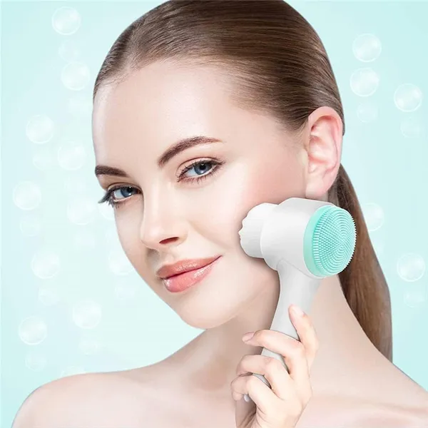 White_Foam_Facial_Cleaning_Brush_Double_Sided_Deep_Pore_Cleaning_Manual_2-In-1_Face_Cleansing_Exfoliating_Brush_Facial_Wash_Massage_Soft_Silicone_Scrubber