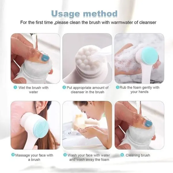 White_Foam_Facial_Cleaning_Brush_Double_Sided_Deep_Pore_Cleaning_Manual_2-In-1_Face_Cleansing_Exfoliating_Brush_Facial_Wash_Massage_Soft_Silicone_Scrubber