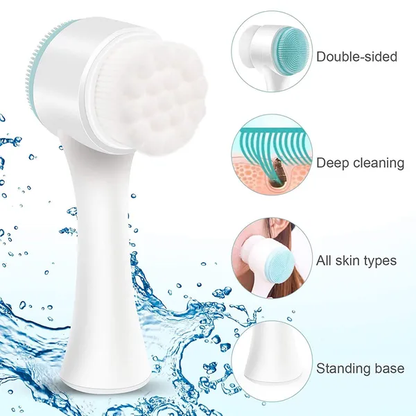 White_Foam_Facial_Cleaning_Brush_Double_Sided_Deep_Pore_Cleaning_Manual_2-In-1_Face_Cleansing_Exfoliating_Brush_Facial_Wash_Massage_Soft_Silicone_Scrubber