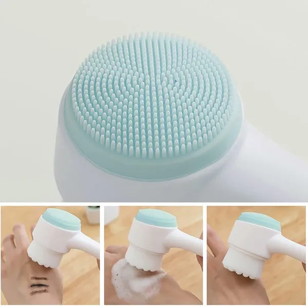 White_Foam_Facial_Cleaning_Brush_Double_Sided_Deep_Pore_Cleaning_Manual_2-In-1_Face_Cleansing_Exfoliating_Brush_Facial_Wash_Massage_Soft_Silicone_Scrubber