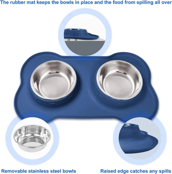 Black_Stainless_Steel_Dog_Pet_Feeding_Bowl_Stainless_Steel_Pet_Bowl_Combo_With_Non-Slip_Silicone_Base_|_Double_Feeding_Bowl_Combo_For_Providing_Food_And_Water_To_Beloved_Dog,_Puppies_&_Cats