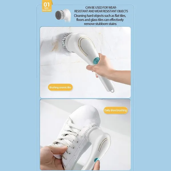 White_Plastic_Magic_Brush_7_In_1_Electric_Spin_Scrubber_Cleaning_Brush_Cordless_Power_With_5_Replaceable_Brush_Handheld_Power_Shower_Scrubber_For_Bathtub,_Floor,_Wall,_Tile,_Toilet,_Window,Sink