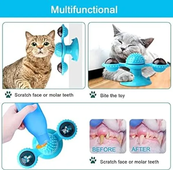 Green_Plastic_Windmill_Cat_Toys,_Turntable_Interactive_Cat_Toy_With_Suction_Cup_Brush_For_Cat_Tooth_Cleaning_Scratching,_Wall_Mount_Cat_Spinner_With_Rotatable_Toy_Ball