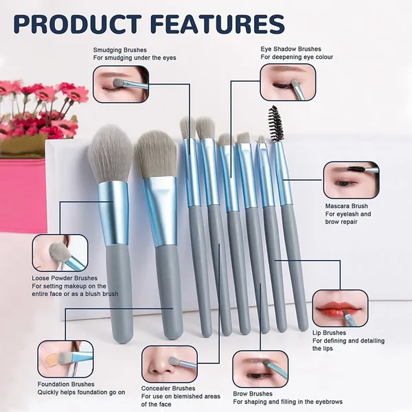 Skin_Plastic_Face_Makeup_Brush_Set_Of_8_|_Foundation_Face_Powder_Blush_Eyeshadow_Brush_With_Ultra_Soft_Bristles_Kabuki_Brush