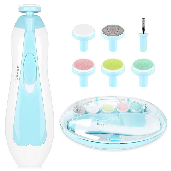 Plastic_Baby_Nail_Trimmer_Electric,_Baby_Nail_Clippers_With_Light_And_6_Grinding_Pads_For_Newborn_Infant_Toddler_Or_Adults_Toes_And_Fingernails,_Kids_Nail_Care,_Polish_And_Trim_(_White_&_Blue_)