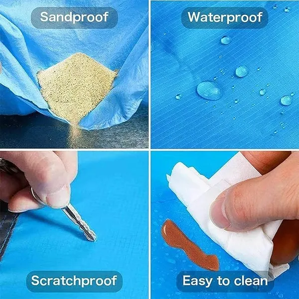 Blue_Plastic_Sandproof_Beach_Polyester_Blanket_-_83"X_79"Emergency_Beach_Blanket_Oversized_Fits_For_4-7_Adults,_Large_Waterproof_Beach_Mat,_Lightweight_Outdoor_Mat_For_Travel,_Camping,_Hiking
