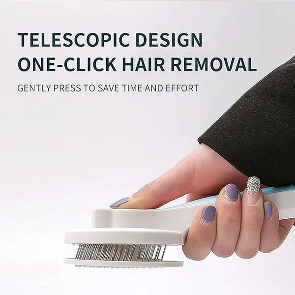 White_Metal_Dog_Comb_Brush_Pet_Grooming_Brush_Self_Cleaning_Slicker_Brush_For_Dogs_And_Cats_Pet_Grooming_Tool_Dog_Hair_Cleaner_Brush_Comb_Shedding_Trimming_Self_Grooming_Brush_1_Pcs