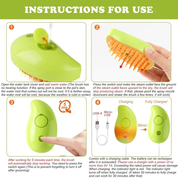 Multicolor_Silicone,_Plastic_Electric_Pet_Steam_Hair_Brush,_Bath-Free_Pet_Hair_Cleaning_Brush_Grooming_Brush_With_Rotatable_Handle_2_In_1_Steam_Massage_Brush_Pet_Hair_Brush_Remove_Mat_Shedding