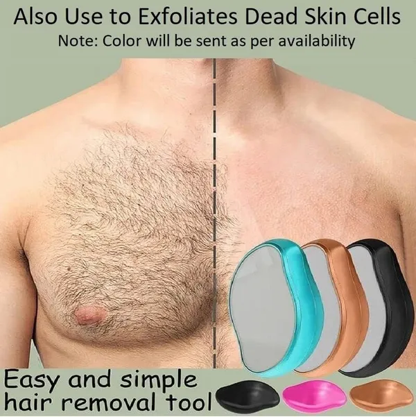 Pink_Crystal_Glass_&_Metal_Crystal_Unisex_Hair_Remover_,_Reusable_Eraser_Device_Magic_Hair_Removal_Tool,_Back_Arms_Legs,_Nano_Glass_Technology_Stone_Smooth_Skin_Crystal_Painless_Hair_Removal_Stone