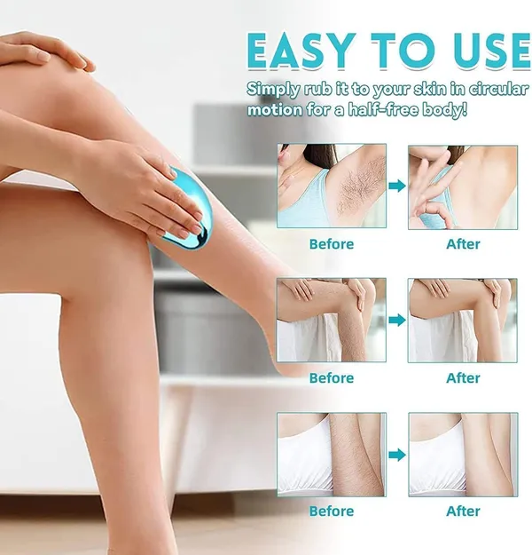 Pink_Crystal_Glass_&_Metal_Crystal_Unisex_Hair_Remover_,_Reusable_Eraser_Device_Magic_Hair_Removal_Tool,_Back_Arms_Legs,_Nano_Glass_Technology_Stone_Smooth_Skin_Crystal_Painless_Hair_Removal_Stone