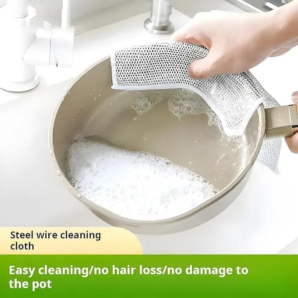 Silver_Microfiber_Heavy_Duty_Non-Scratch_Dish_Scrubbers_For_Cleaning_Dishes_&_Sinks,_Pots,_Pans_(4Pcs)
