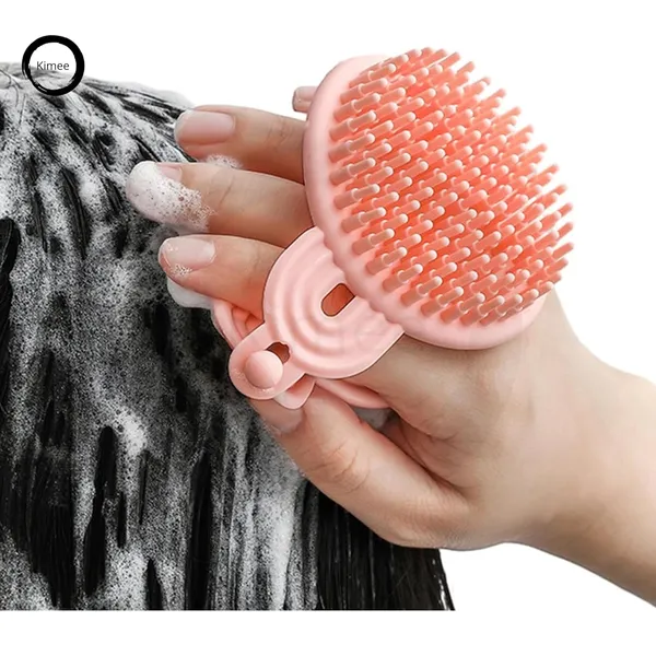 Pink_Silicone,_Recyclable_Plastic_2_In_1_Scalp_Massager_Shampoo_Brush,_Eco-Friendly_Wheat_Straw_Body_With_Soft_Silicon_Bristles,_Scalp_Exfoliator_Dandruff_Removal,_Prevents_Hair_Loss_For_Men_&_Women