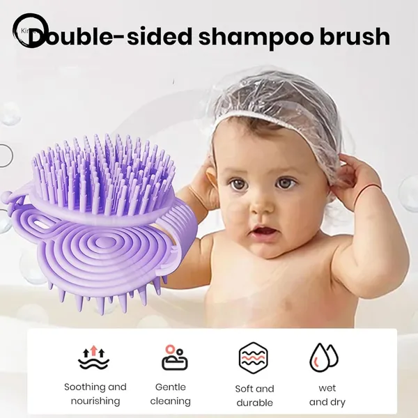 Pink_Silicone,_Recyclable_Plastic_2_In_1_Scalp_Massager_Shampoo_Brush,_Eco-Friendly_Wheat_Straw_Body_With_Soft_Silicon_Bristles,_Scalp_Exfoliator_Dandruff_Removal,_Prevents_Hair_Loss_For_Men_&_Women