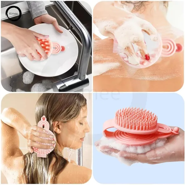 Pink_Silicone,_Recyclable_Plastic_2_In_1_Scalp_Massager_Shampoo_Brush,_Eco-Friendly_Wheat_Straw_Body_With_Soft_Silicon_Bristles,_Scalp_Exfoliator_Dandruff_Removal,_Prevents_Hair_Loss_For_Men_&_Women