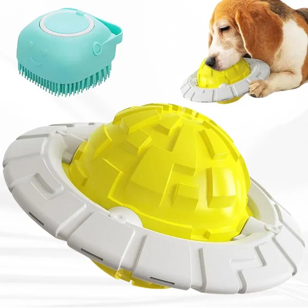 Yellow_Natural_Rubber,_Plastic_Dog_Ball_Dog_Toys,_Extreme_Natural_Rubber_Ball,_Durable_Ball_For_Aggressive_Chewers,_Fetch_Pet_Toy_&_Dog_Bath_Brush_For_Grooming_&_Bathing_For_All_Breeds