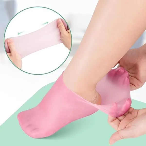Pink_Silicone_Moisturizing_Silicone_Gel_Socks_For_Women_And_Men_Gel_Socks_For_Dry_Cracked_Feet_Crack_Heel_Repair_Socks_Foot_Moisturizer_Socks_Spa_Gel_Socks_Natural_Oil_And_Vitamin_E_-_1_Pair