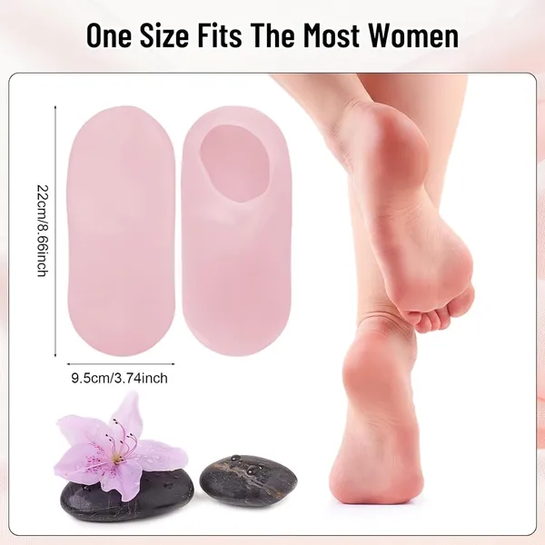 Pink_Silicone_Moisturizing_Silicone_Gel_Socks_For_Women_And_Men_Gel_Socks_For_Dry_Cracked_Feet_Crack_Heel_Repair_Socks_Foot_Moisturizer_Socks_Spa_Gel_Socks_Natural_Oil_And_Vitamin_E_-_1_Pair