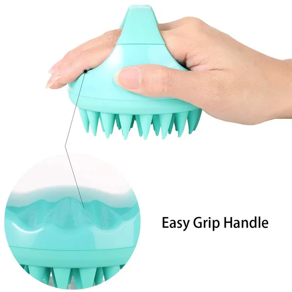 White_Silicone,_Recyclable_Plastic_Hair_Scalp_Massager_Shampoo_Hair_Brush_With_Soft_Silicone_Bristles_For_Anti_Dandruff,_Exfoliating_Care,_Scalp_Exfoliator_For_Men_&_Women_+_Satin_Hair_Scrunchy