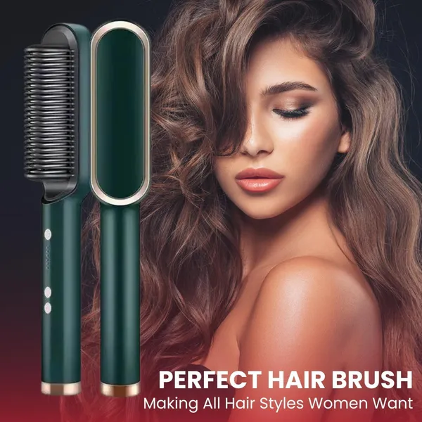 Dark_Green_Ceramic_Professional_Hair_Straightener_Comb,_5_Temperature_Ptc_Fast_Heating_Electric_Comb_Straightener_Brush_For_Women_And_Men,_Ceramic_Hair_Styler_Machine_With_Temporature_Setting
